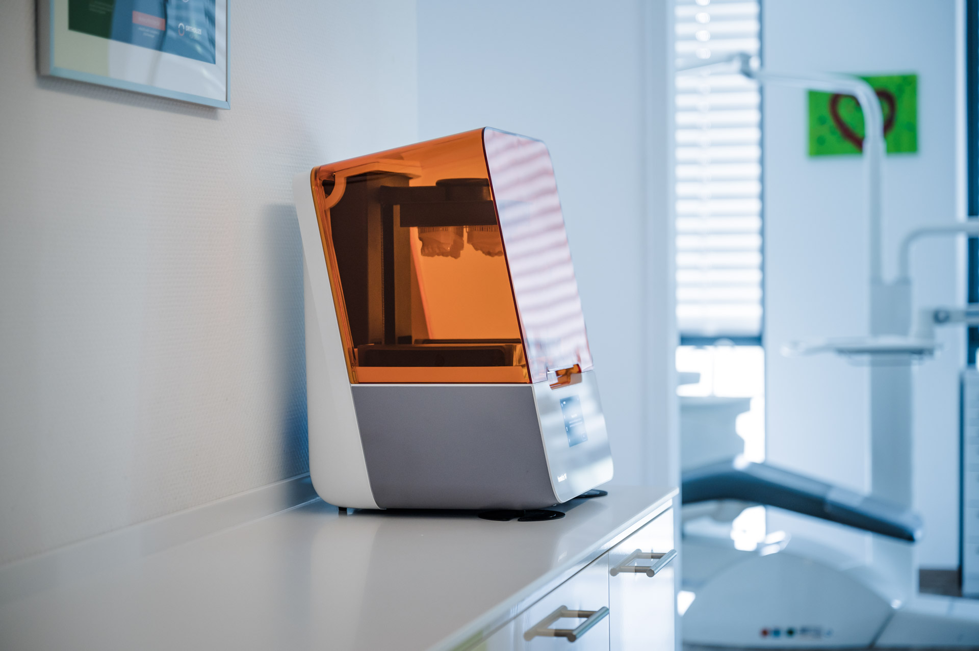 Mehr Komfort beim Bracket-Kleben mit Hilfe des Resin-Druckers 